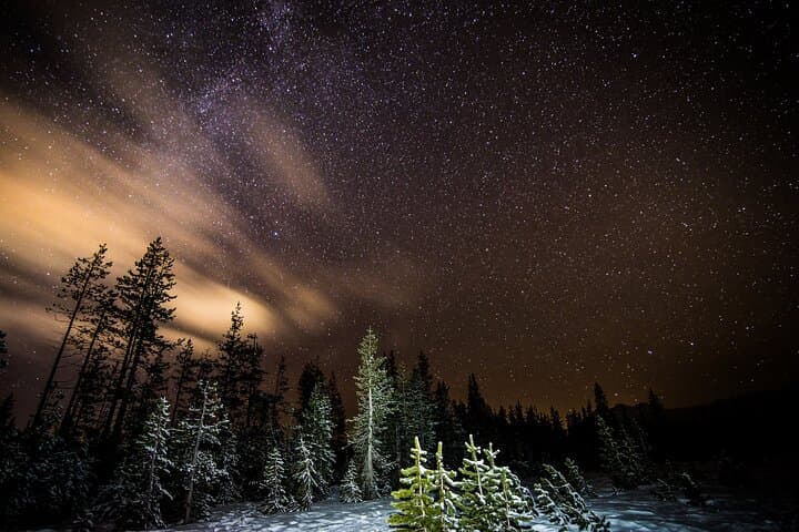 Moonlight and Starlight Snowshoe Tour at Mt. Bachelor — Night Snowshoeing Near Bend, Oregon photo 5