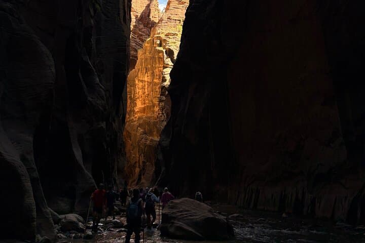 Private Narrows Slot Canyon Hike in Zion Canyon — Guided River Trek through Sandstone Walls photo 5