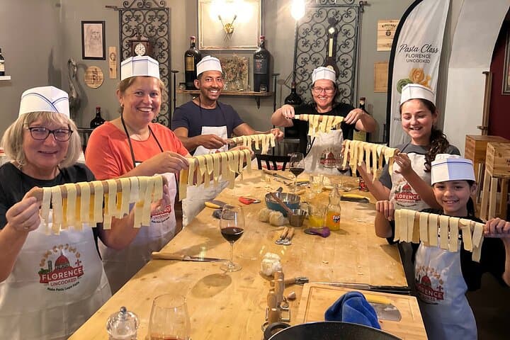 Florence Gluten-Free Pasta Class with Unlimited Tuscan Wine