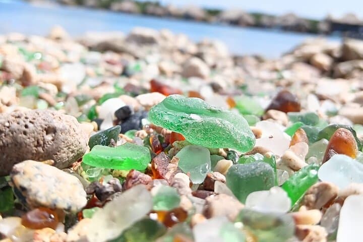 Sunset Sea Glass Island Kayak Tour, Aruba — Paddle to the Sea Glass Shore photo 3