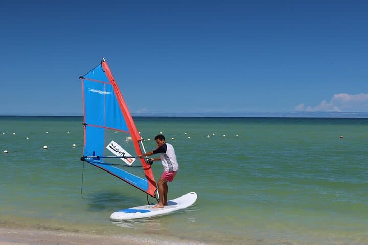 Private Beach Club Windsurfing Class in Progreso: Learn to Glide on Yucatán Waters
