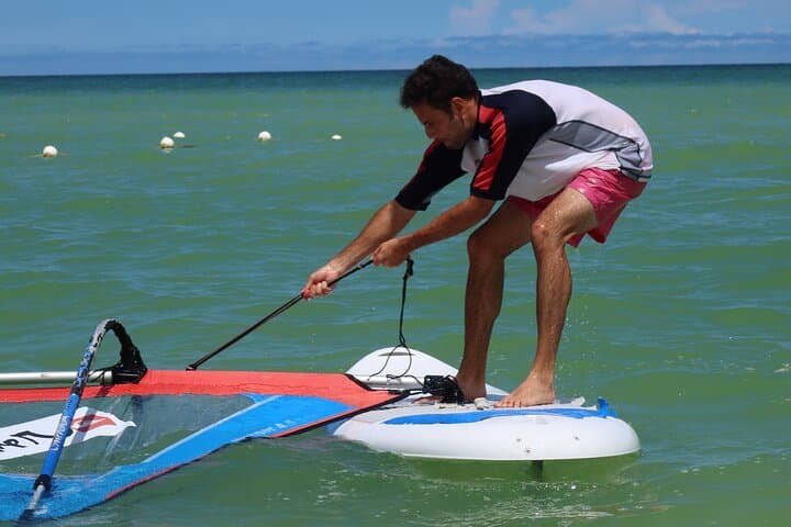 Private Beach Club Windsurfing Class in Progreso: Learn to Glide on Yucatán Waters photo 3