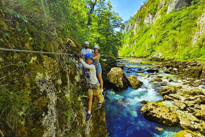 Via Ferrata Piva Canyon: Guided Cliff Climb under the Mratinje Bridge, Montenegro photo 4