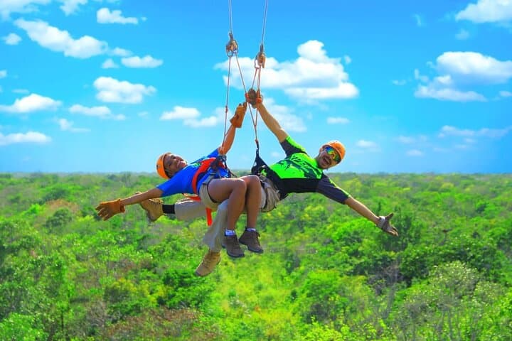 Riviera Maya Ziplines, Snorkel & Cenote Cavern Adventure