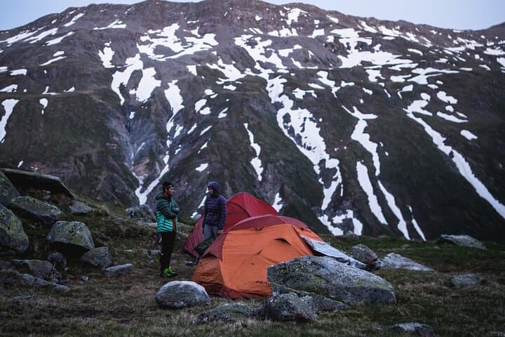 Overnight Wild Camping Hike in Central Switzerland: Alpine Lakes & High-Altitude Campsite photo 5