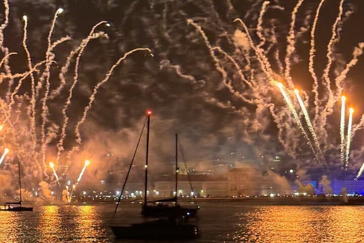 Lisbon NYE VIP Catamaran Fireworks Cruise — Private Midnight Celebration on the Tagus photo 6