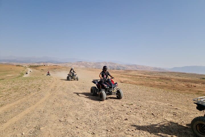 Agafay Desert Quad & Camel Sunset with Traditional Moroccan Dinner (From Marrakech) photo 2