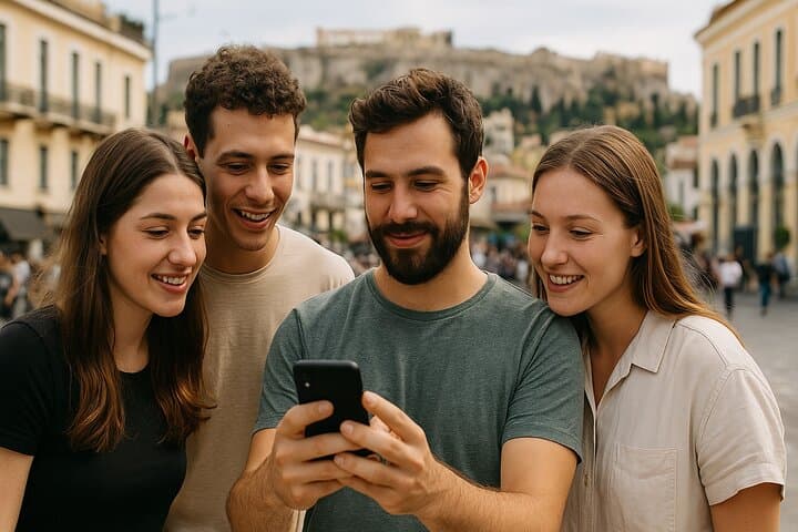 Sherlock Holmes Murder Mystery Game — Self-Guided Detective Walk in Athens