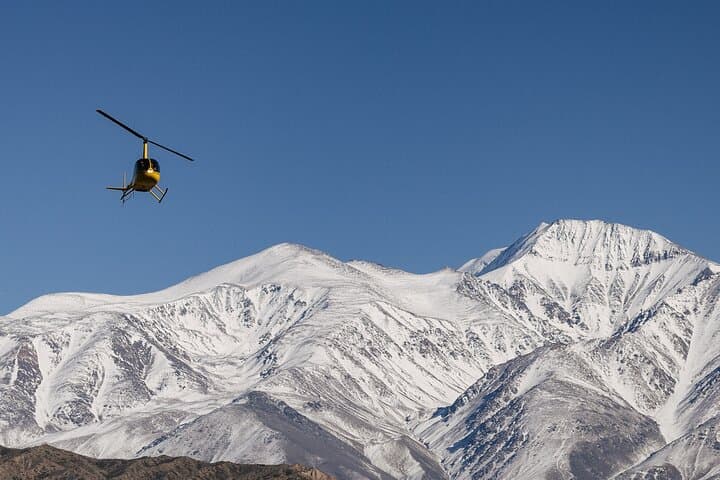 Helicopter Flight Over Dique Potrerillos – Mendoza Andes Aerial Tour photo 2