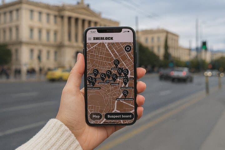 Sherlock Holmes Murder Mystery Game — Self-Guided Detective Walk in Athens photo 6