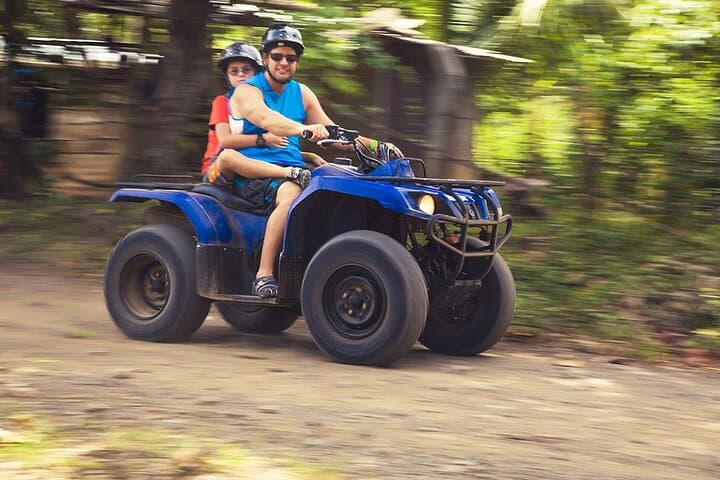 Riviera Maya Jungle Zipline & Single-ATV Adventure with Cenote Swim and Mayan Lunch photo 2