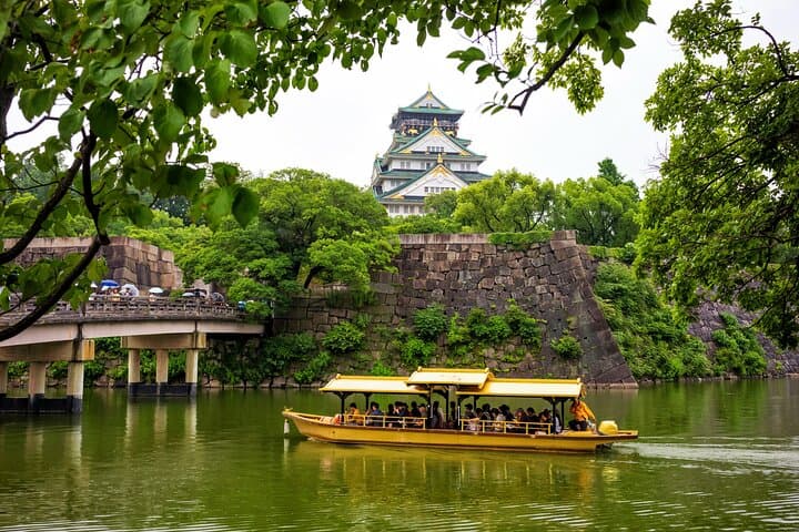 Osaka Samurai & Culture Private Shore Tour — Osaka Castle, Tea Ceremony & Dotonbori