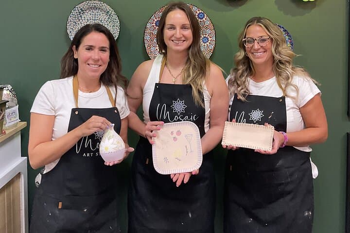 Ceramic Painting Workshop in Voorhees, NJ — Hands-On Pottery & Painting at Mosaic Art Studio photo 4