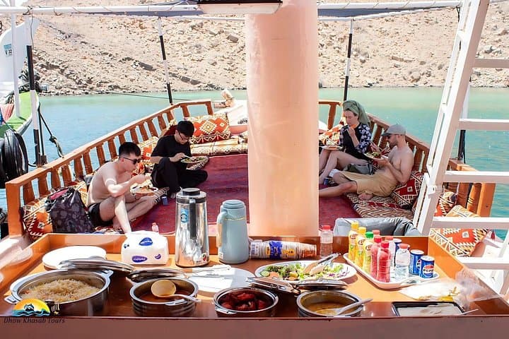 Khasab Musandam Dhow Cruise: Dolphin Watching & Snorkeling at Telegraph and Seebi Islands photo 2