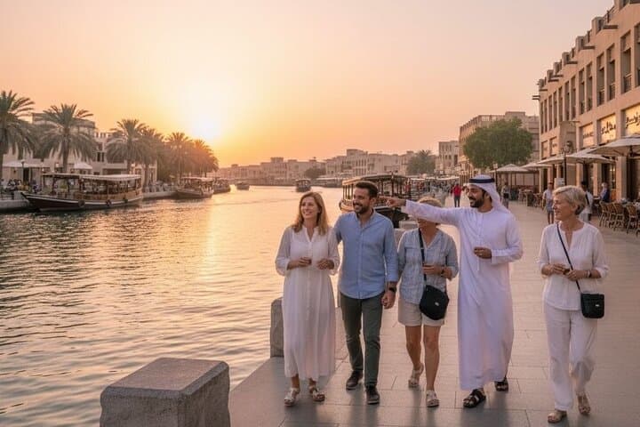 Old Dubai Souks & Abra Boat Tour — Al Fahidi, Spice & Gold Market Walk photo 3