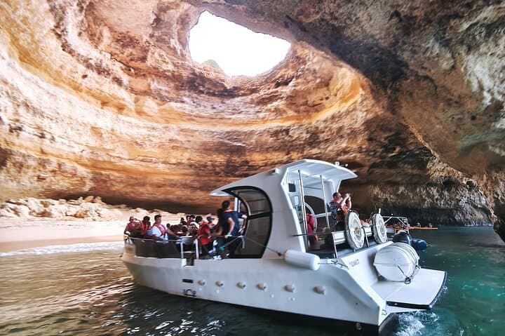 Benagil Cave Boat Tour from Portimão — Catamaran & RIB Cruise to the Algarve Sea Caves