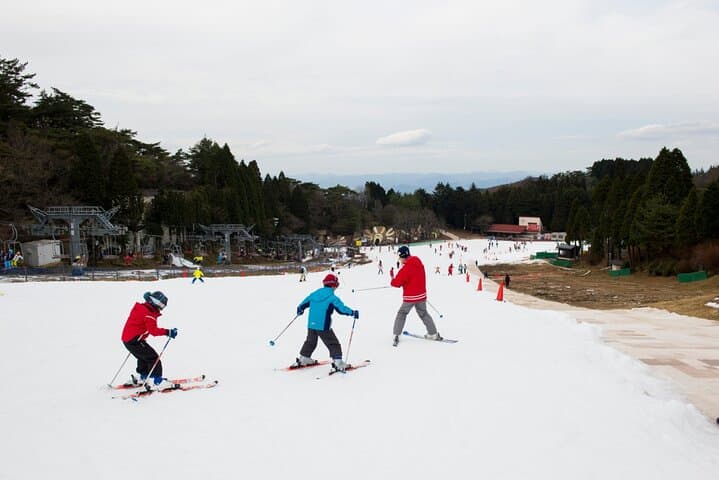 Rokko Snow Park Ski & Arima Onsen Day Tour from Osaka — Ski, Sled & Hot Springs photo 4