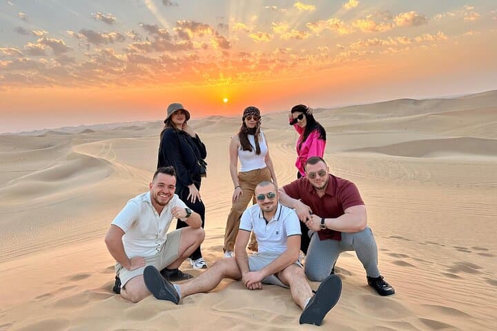 Sunrise Desert Safari with Camel Ride & Sandboarding — Private Abu Dhabi Tour photo 2