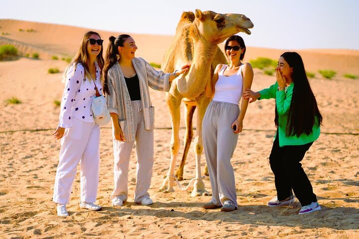 Sunrise Desert Safari with Camel Ride & Sandboarding — Private Abu Dhabi Tour photo 5