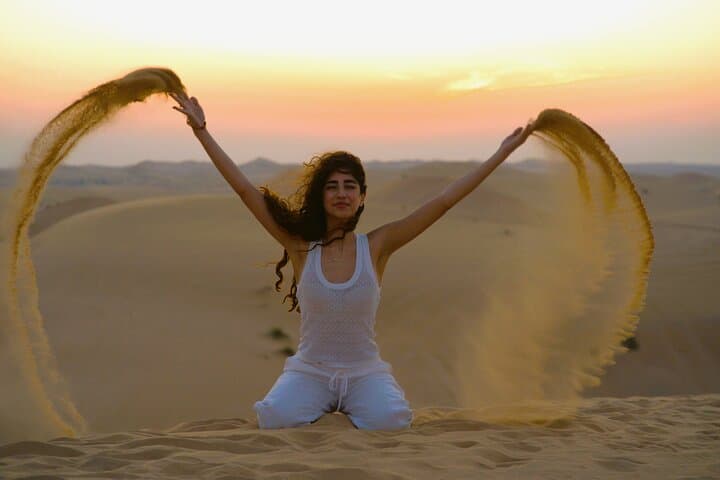 Sunrise Desert Safari with Camel Ride & Sandboarding — Private Abu Dhabi Tour photo 6