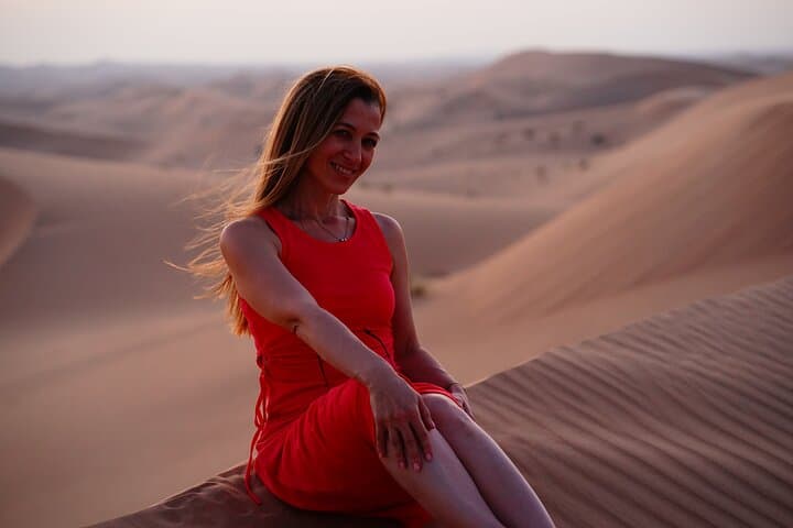 Private Desert Safari Near Abu Dhabi: Camel Ride, Sandboarding & Dune Bashing photo 4