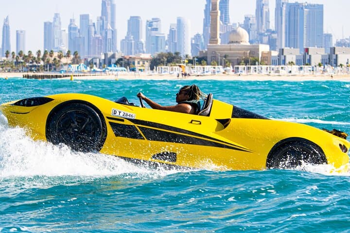 Jet Car Experience Abu Dhabi: High-Speed Car-Style Water Ride photo 3