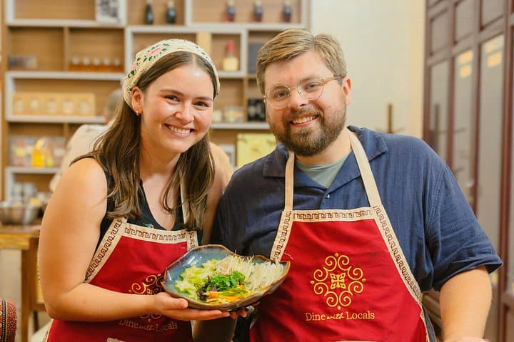Hanoi Market-to-Table Cooking Class: Market Tour, Coffee & Local Wines photo 1