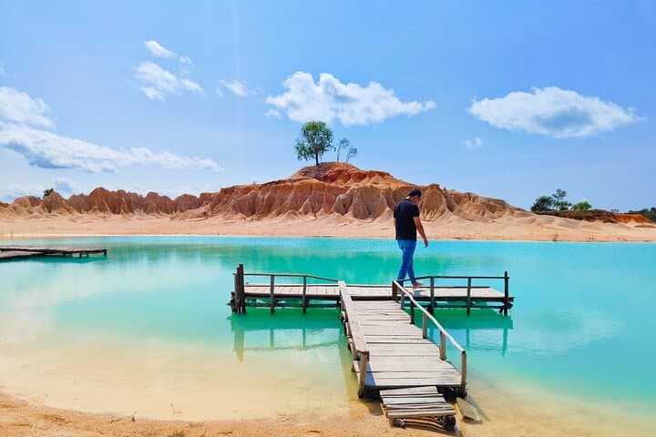 Blue Lake and Bintan Sand Dunes: Half-Day Adventure + Spa in Lagoi