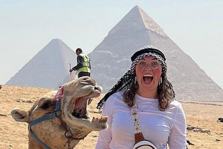 Complete Pyramids Tour: Giza, Saqqara & Grand Egyptian Museum Day Trip photo 3