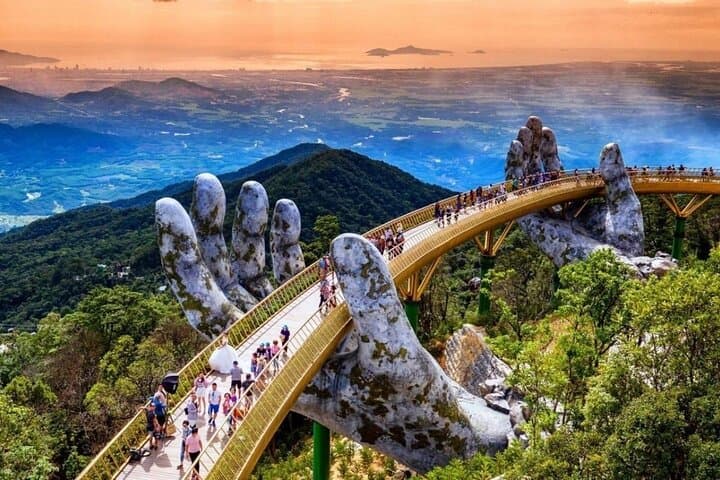 Golden Bridge & Ba Na Hills Cable Car Day Tour with Buffet Lunch photo 5