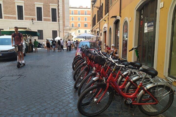 Rome Bike Hire & Catacombs Tour: 4-Hour Self-Guided Ride with Guided Underground Visit photo 3