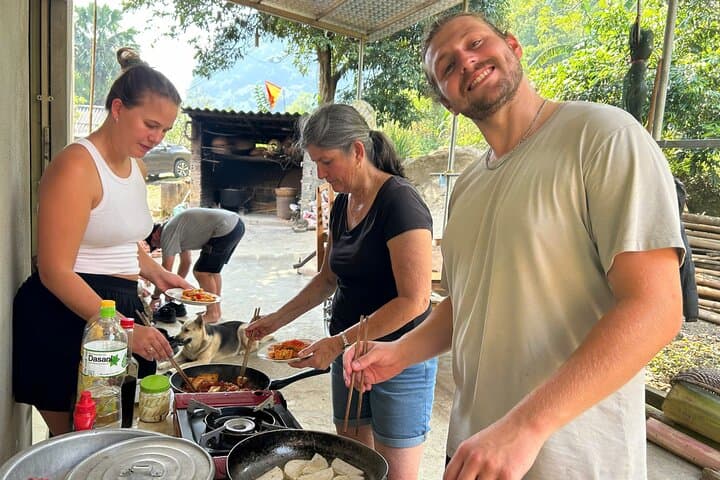 Pu Luong 3-Day Trek, Bamboo Rafting & Cooking Class from Hanoi photo 4