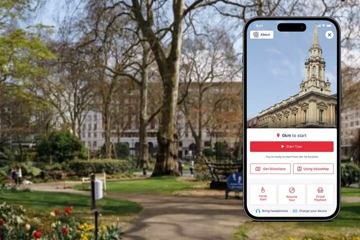 Marylebone Garden Squares Self-Guided Audio Walk — Georgian Squares & Blue Plaques