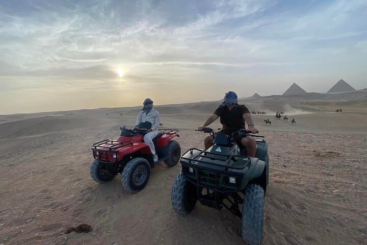 Giza Pyramids Half-Day with 60-Min Quad Bike: Desert Ride and Ancient Wonders photo 1