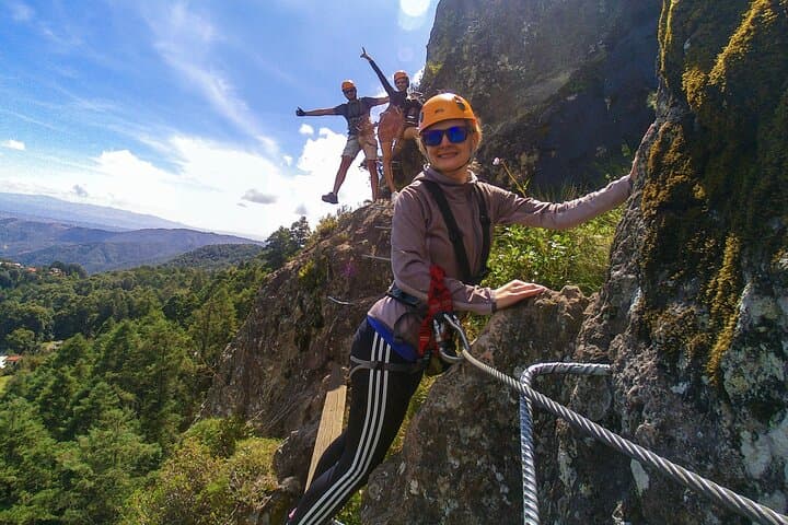 Via Ferrata La Tanda: 200m Vertical Climb Near Mexico City