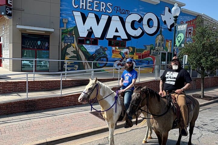 Horseback Riding the Historic Chisholm Trail — Guided Downtown Waco Rides