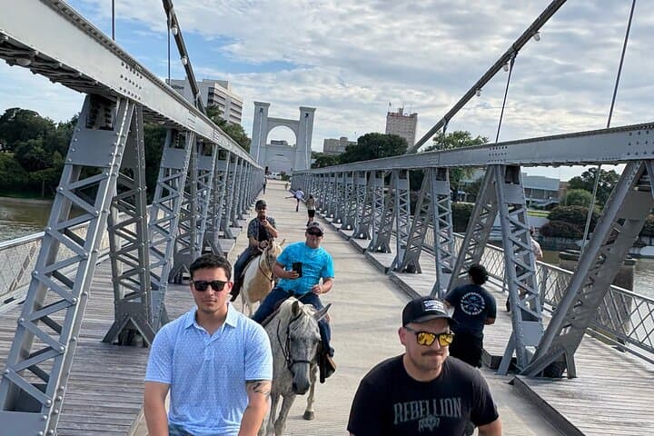 Horseback Riding the Historic Chisholm Trail — Guided Downtown Waco Rides photo 2