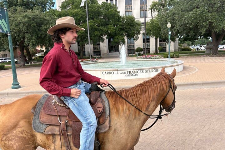 Horseback Riding the Historic Chisholm Trail — Guided Downtown Waco Rides photo 3