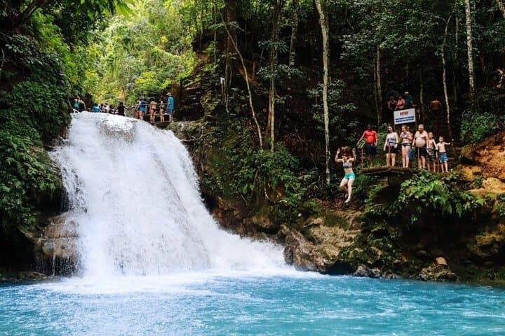Blue Hole Waterfalls & Bamboo Rafting: Ocho Rios Day Trip photo 5