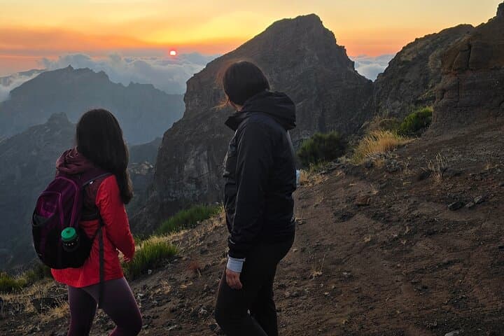 Sunset on Pico do Arieiro: Stairway to Heaven Private Hike