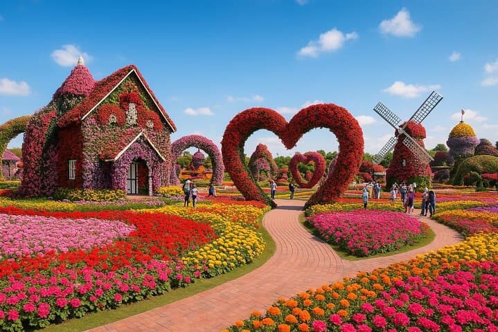 Dubai Miracle Garden: Skip-the-Line Tickets & Transfer Guide