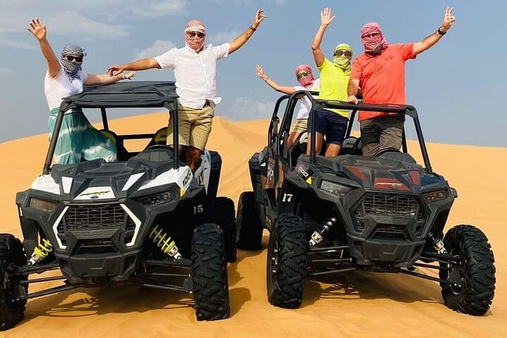 Dubai Desert Buggy Tour with Hotel Transfers — 30 or 60 Minute Dune Ride
