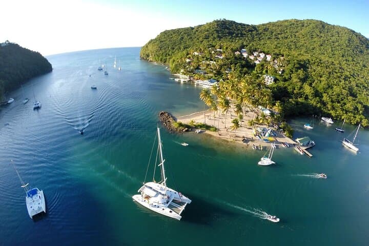 Marigot Bay Rum Tasting and Doolittle Visit — Scenic St. Lucia Bay Tour