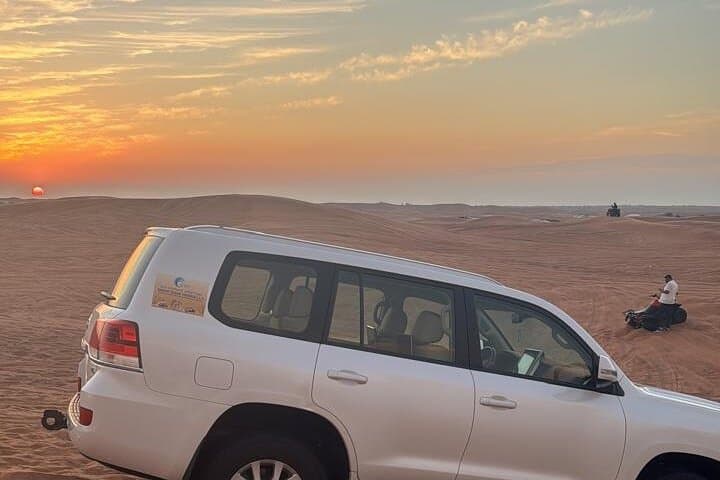 Dubai Desert Safari: Evening Dune Bashing, Sandboarding & BBQ Experience photo 2