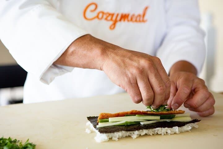 Hands-On Sushi Class in Chicago: Master Spicy Ahi & Shrimp Tempura Rolls