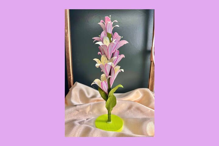 Paper Wildflower Workshop Denver: Mindful Paper Flower Crafting Class