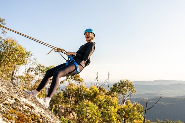 Abseil Seven Acre Rock — Yarra Valley Cliff Rappelling Adventure photo 2