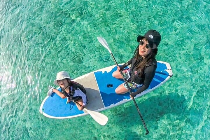 Miyakojima Half-Day SUP or Canoe with Sea Turtle Snorkeling