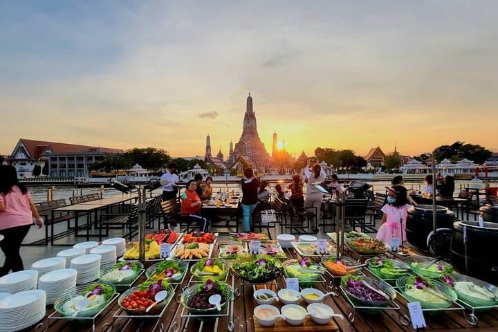 White Orchid Dinner Cruise from ICONSIAM — Moonlight Cabaret on the Chao Phraya photo 5