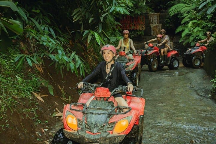 Ubud ATV Ride through Waterfall and Tunnels — Payangan Jungle ATV Adventure photo 2